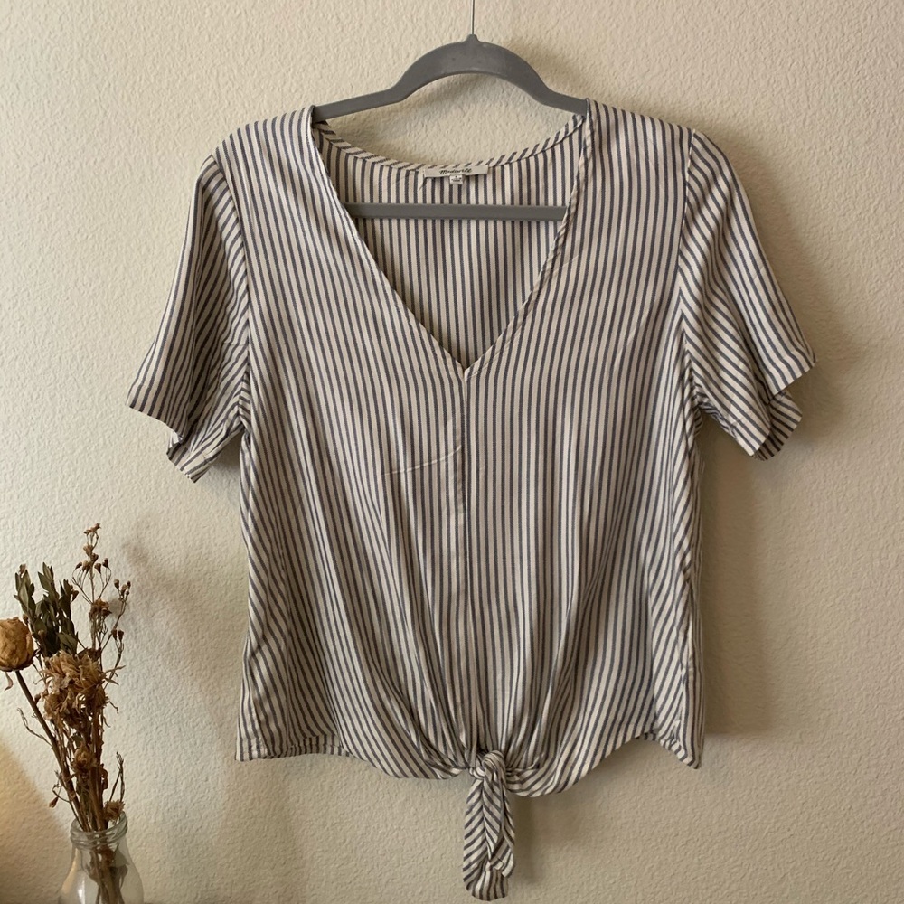madewell striped top